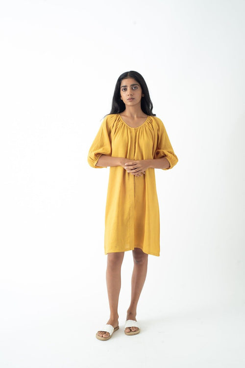 Soft Linen Button Dress, Minimal Dress, Loose & Comfortable Fit, Plus Size, Maternity Dress, Tunic, Pockets